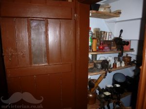 Victorian pantry understairs cupboard